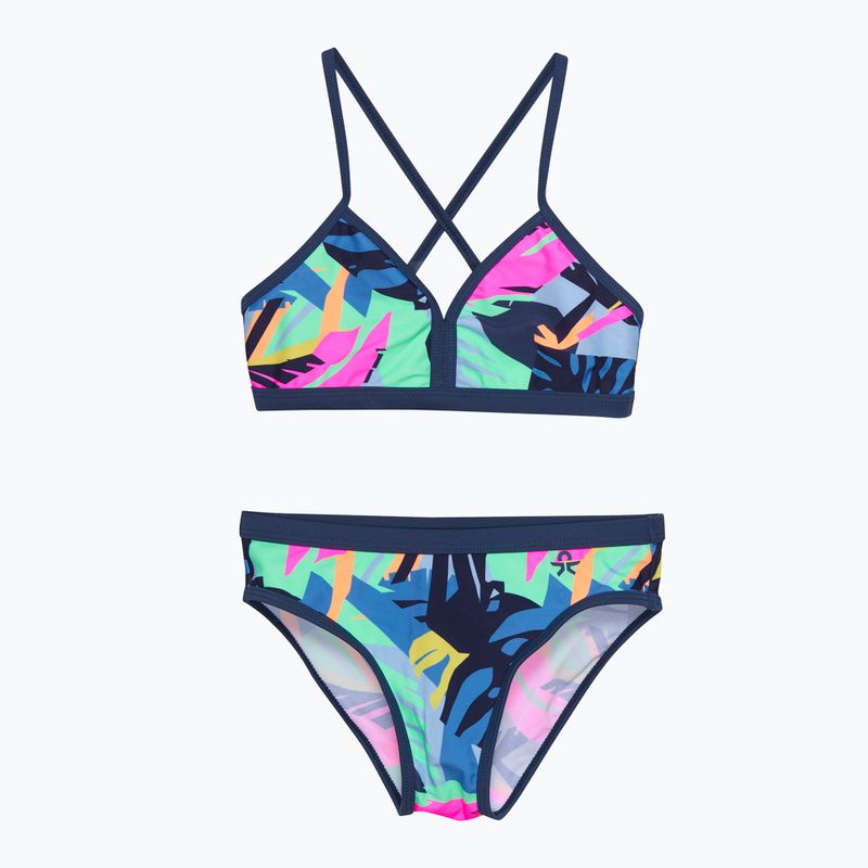 Dětské dvoudílné plavky Color Kids AOP Bikini modré CO7201177553