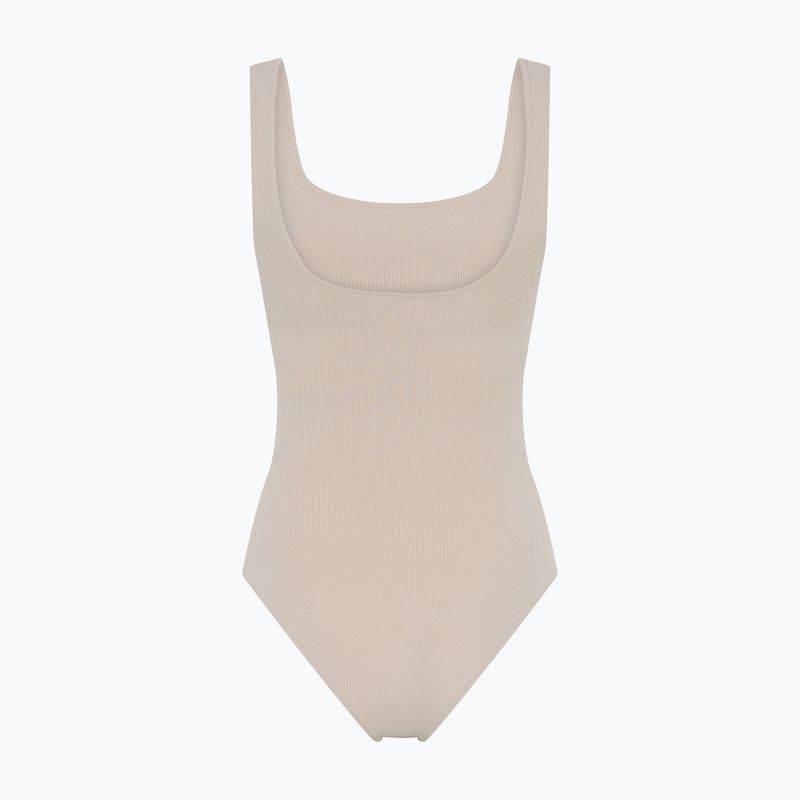 Dámské body Girlfriend Collective Penny Square Neck cream 8