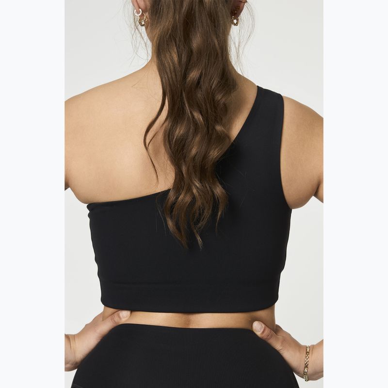 Fitness podprsenka Girlfriend Collective Bianca One Shoulder black 5