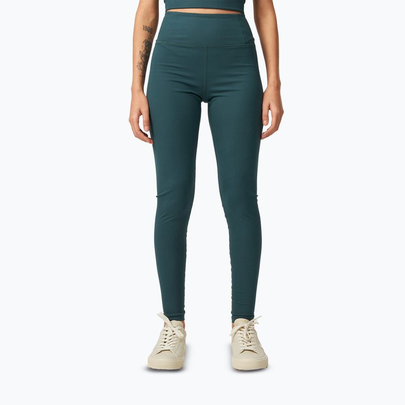 Dámské tréninkové legíny Girlfriend Collective Rib moss