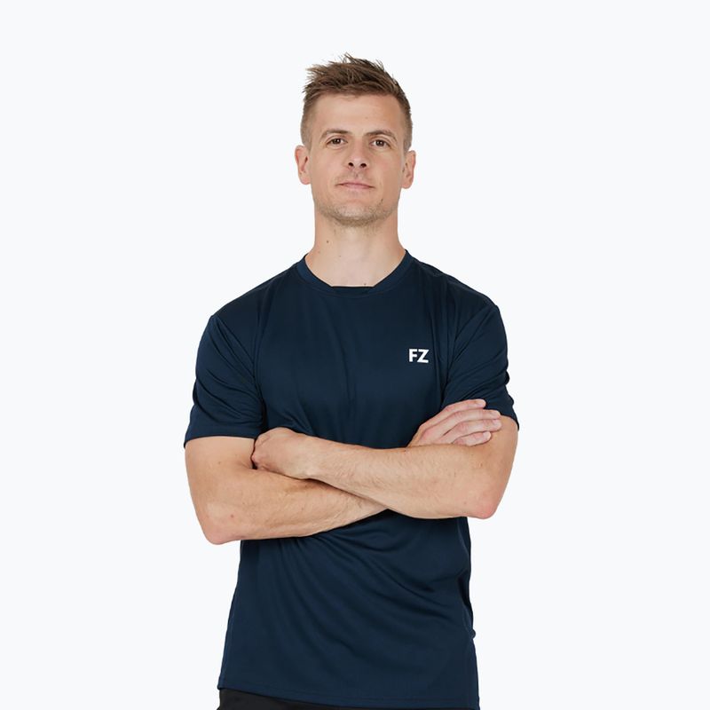 Pánské tenisové tričko FZ Forza Venetto navy