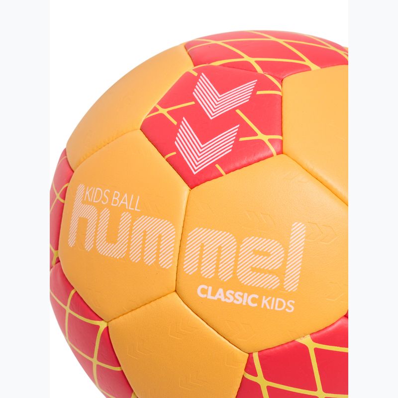 Míč na házenou pro děti Hummel Classic HB Jr orange/red/yellow size 0 4
