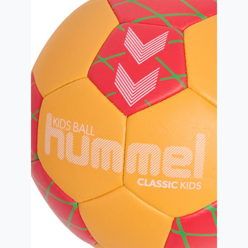 Míč na házenou pro děti Hummel Classic HB Jr orange/red/green size 0.0 4