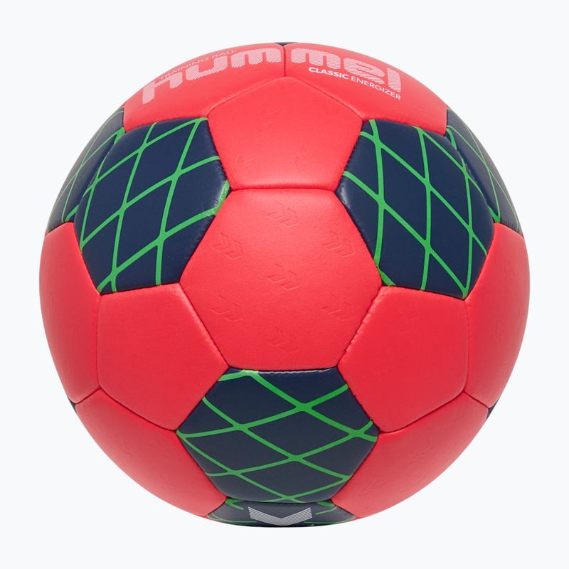 Míč na házenou Hummel Classic Energizer red/marine/green size 0 3