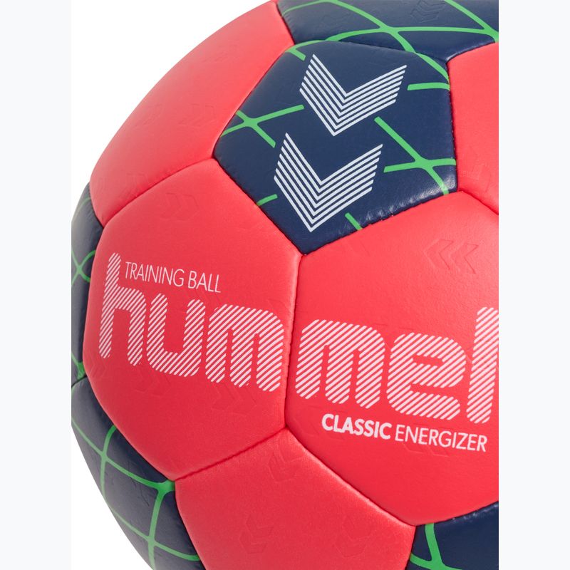 Míč na házenou Hummel Classic Energizer red/marine/green size 0 4