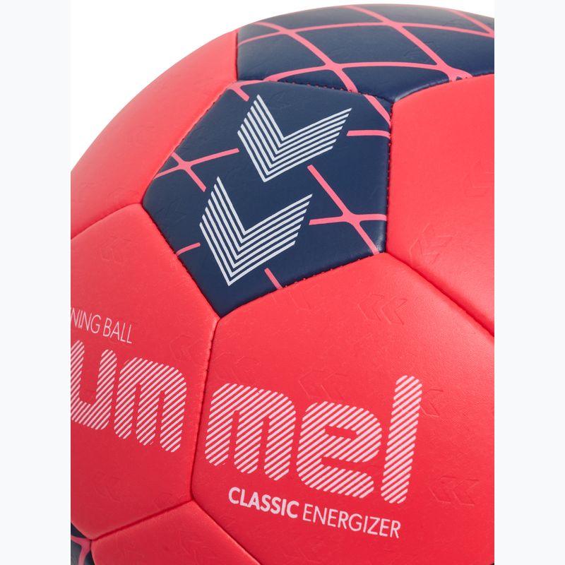 Míč na házenou Hummel Classic Energizer red/marine size 3 4