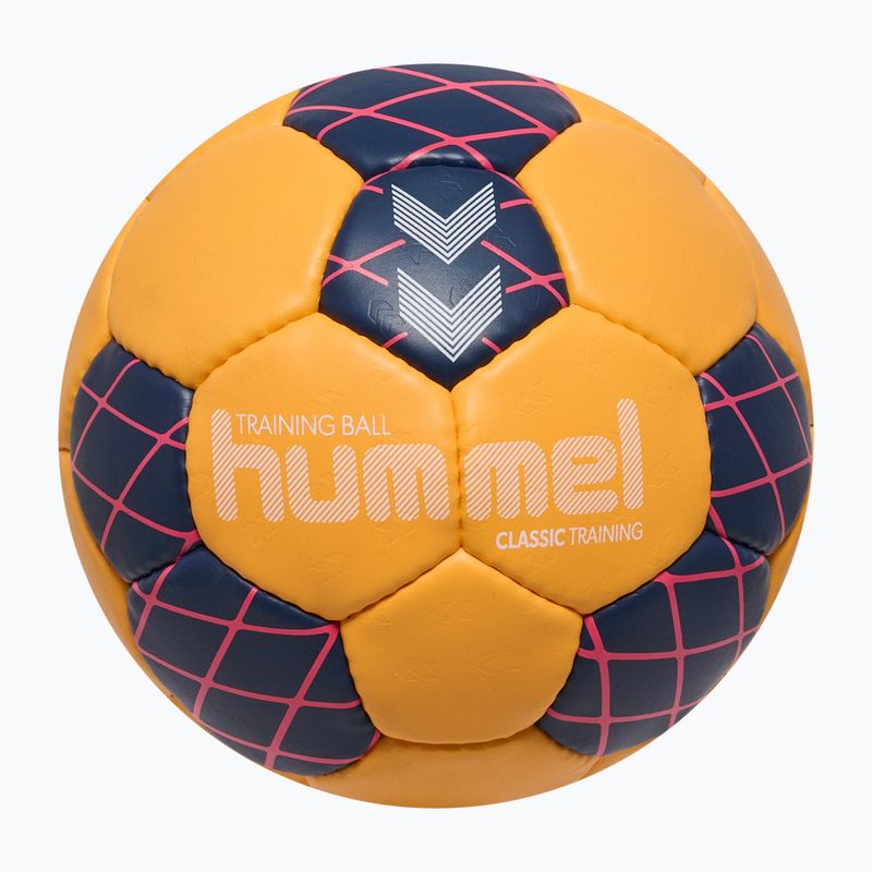 Míč na házenou Hummel Classic Training HB orange/marine/red size 3