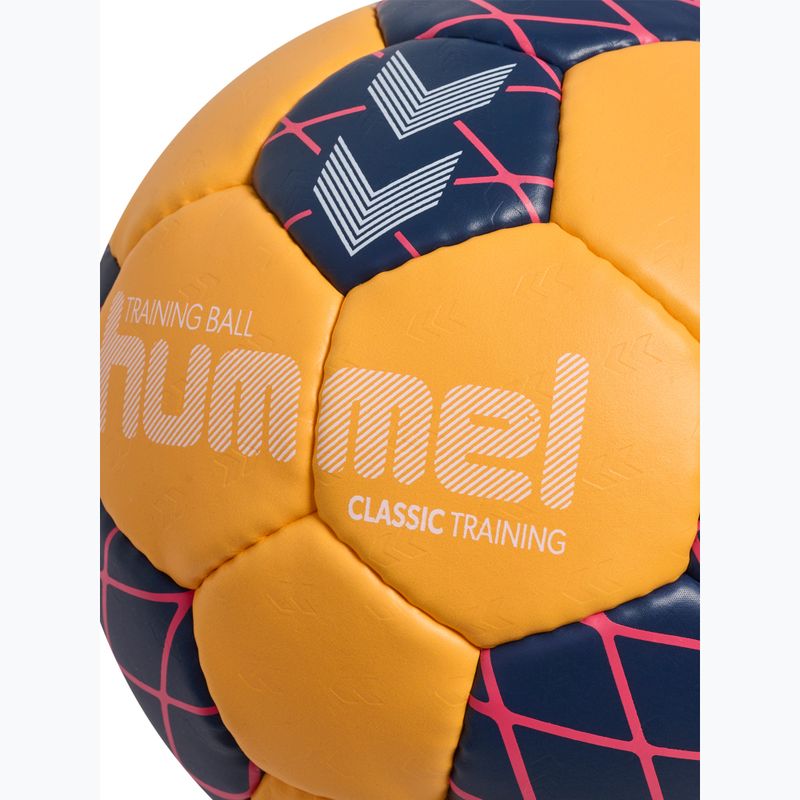 Míč na házenou Hummel Classic Training HB orange/marine/red size 3 4