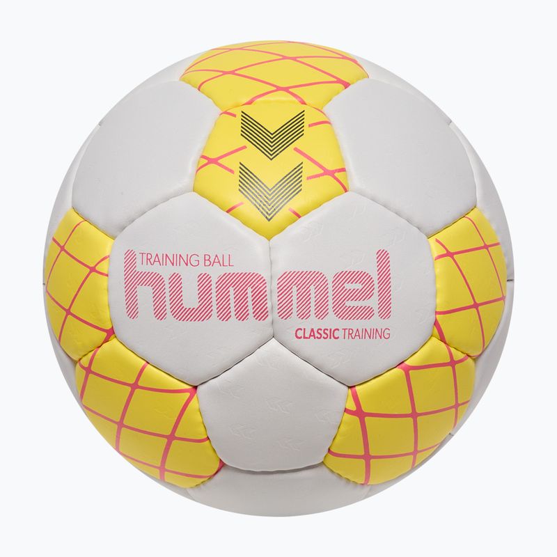 Míč na házenou Hummel Classic Training HB white/yellow/blue size 3