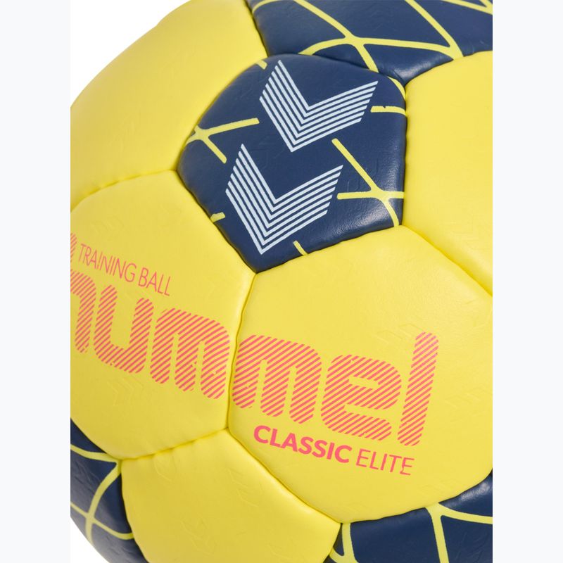 Míč na házenou Hummel Classic Elite HB yellow/marine size 1 4