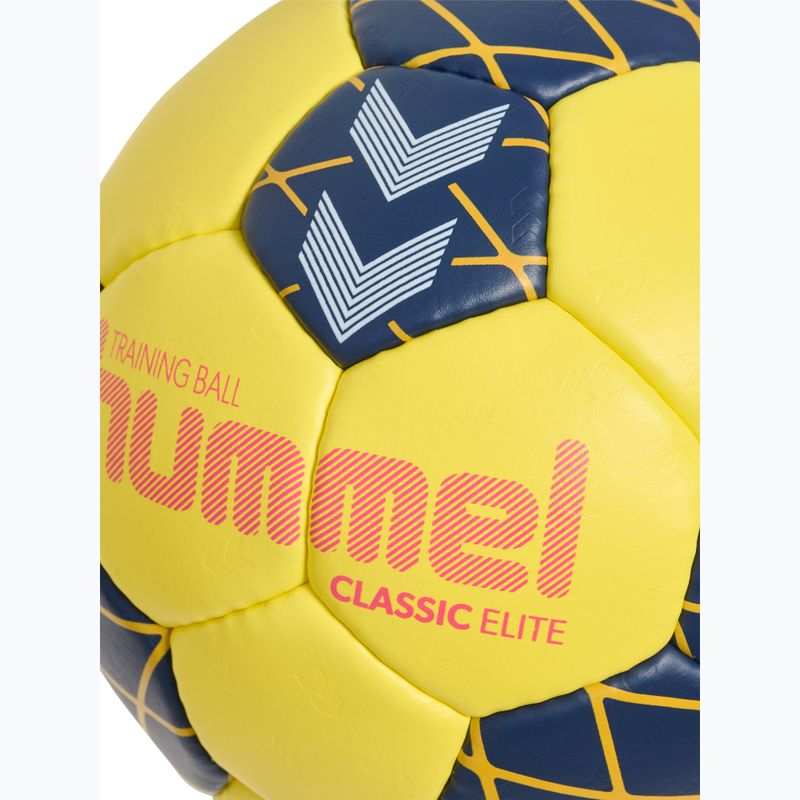 Míč na házenou Hummel Classic Elite HB yellow/marine/red size 3 4