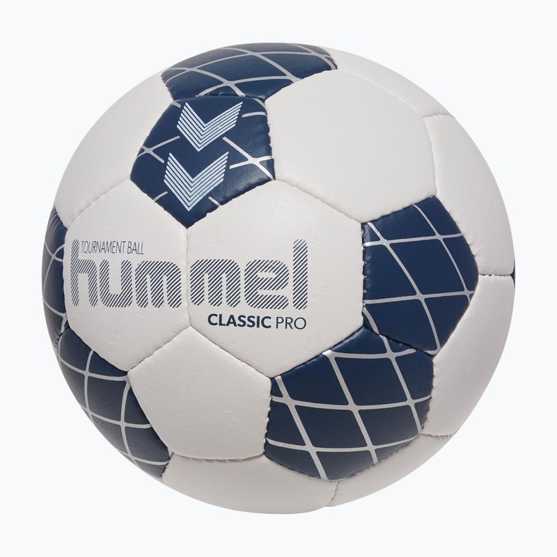 Míč na házenou Hummel Classic Pro HB off white/marine/silver size 2 2