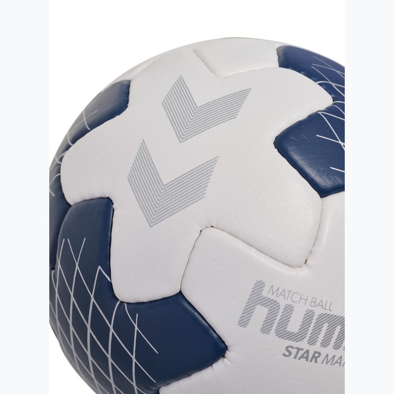 Míč na házenou Hummel Star Mach white/marine/silver size 2 4