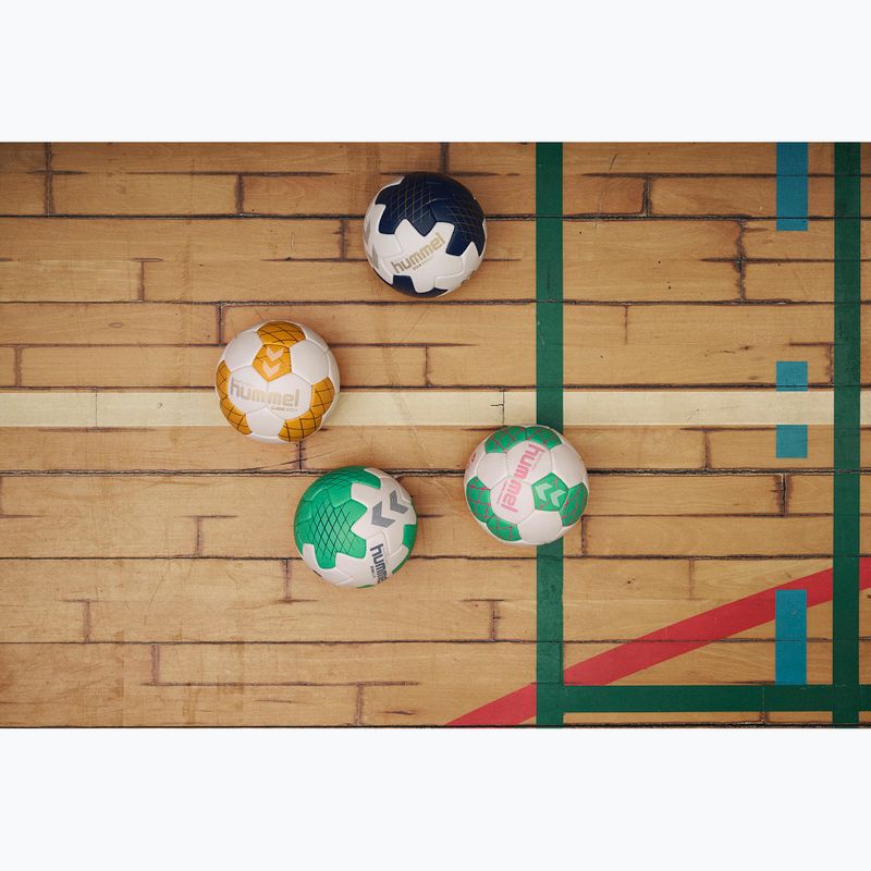 Míč na házenou Hummel Star Mach off white/marine/gold velikost 3 5