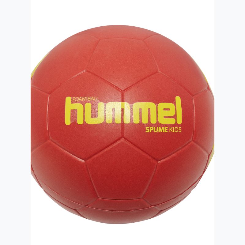 Míč na házenou pro děti Hummel Classic Spume HB Jr burgundy/yellow size 0 3