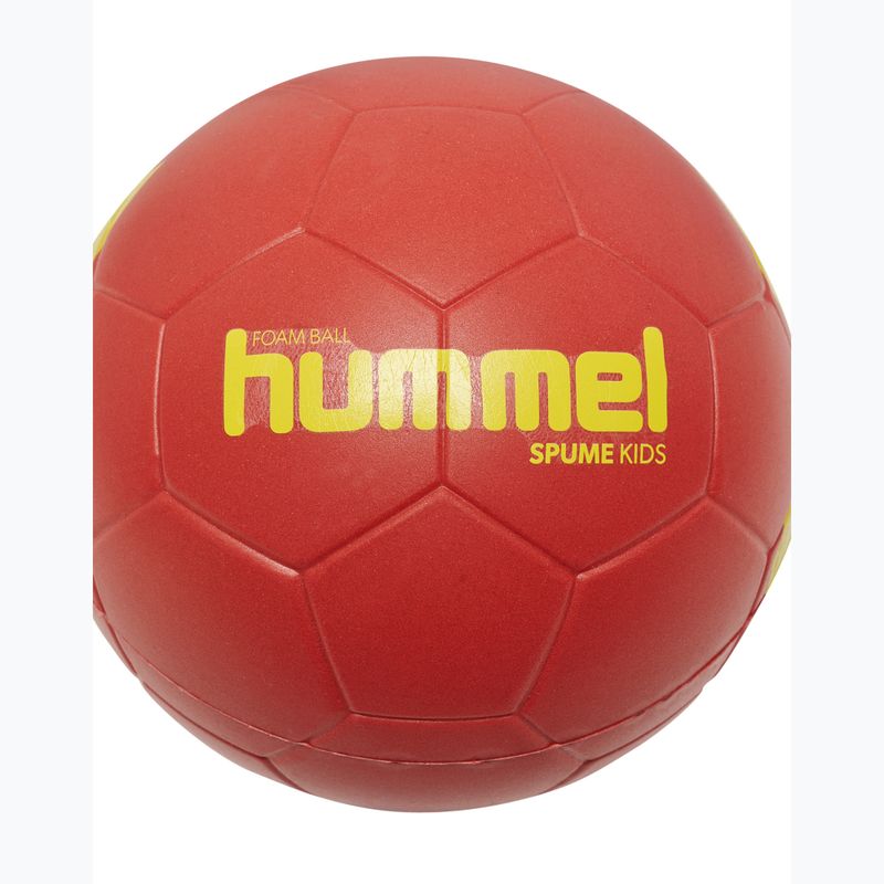 Míč na házenou pro děti Hummel Classic Spume HB Jr burgundy/yellow size 0.0 3
