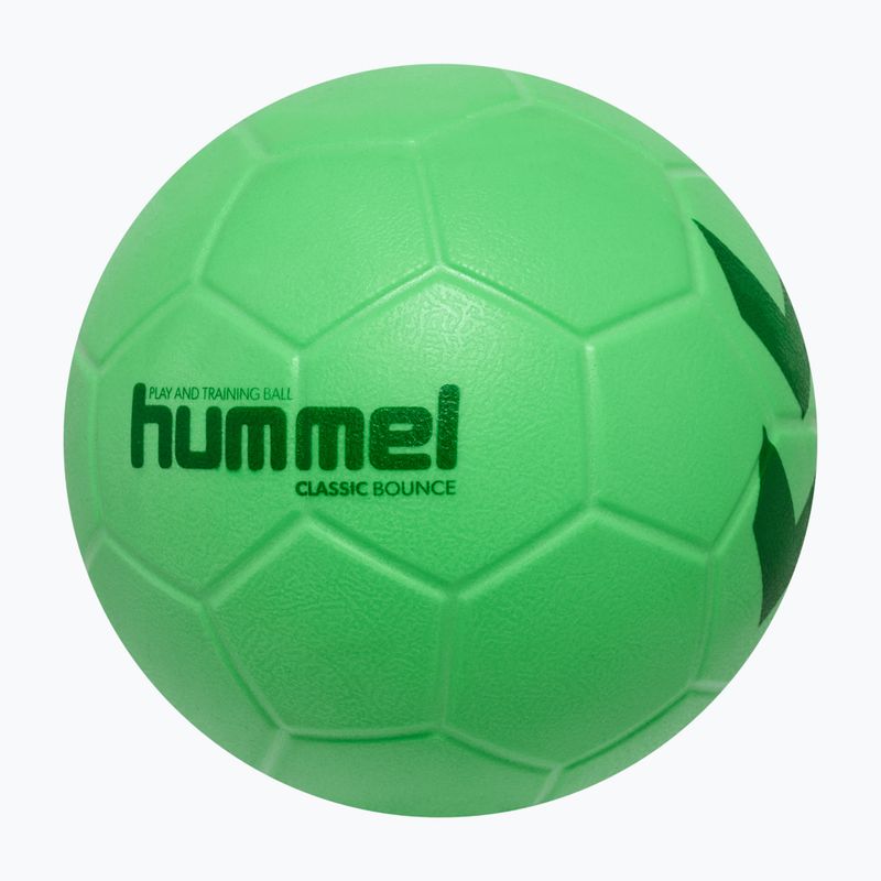 Míč na házenou pro děti Hummel Classic Bounce HB Jr light green/green size 0.0