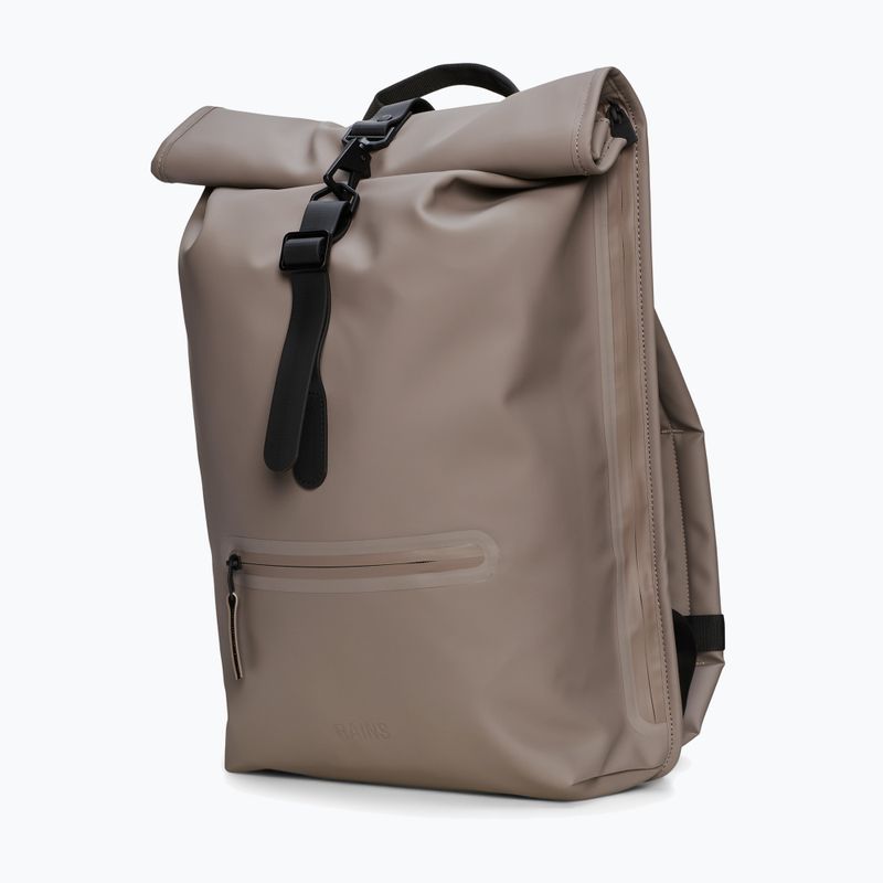 Městský batoh Rains Rucksack Rolltop Cinder 3