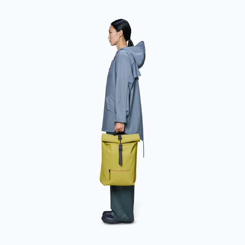 Městský batoh Rains Rucksack Rolltop glow 4