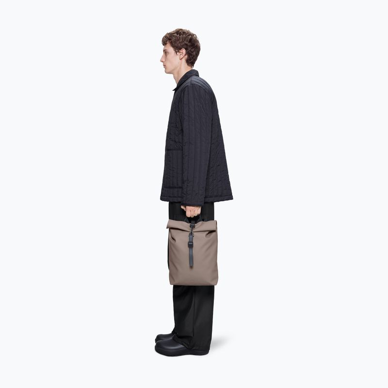 Městský batoh Rains Rolltop Rucksack Mini Cinder 4