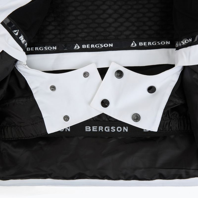 Pánská lyžařská bunda BERGSON Velox Stx ibiza blue/white 9
