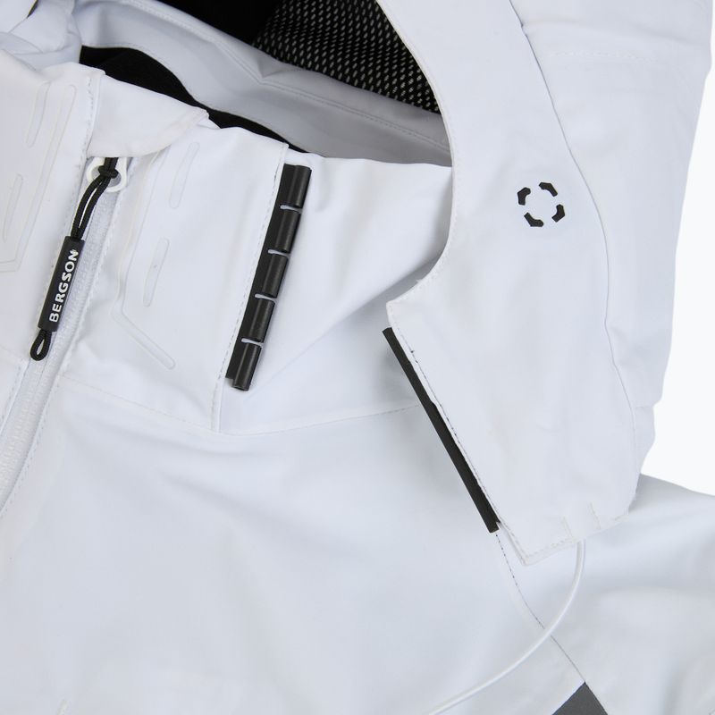 Pánská lyžařská bunda BERGSON Velox Stx white/grey 6