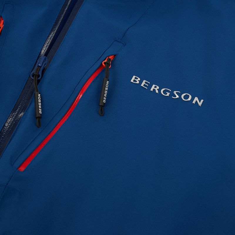 Pánská lyžařská bunda BERGSON Axen Stx director blue 4