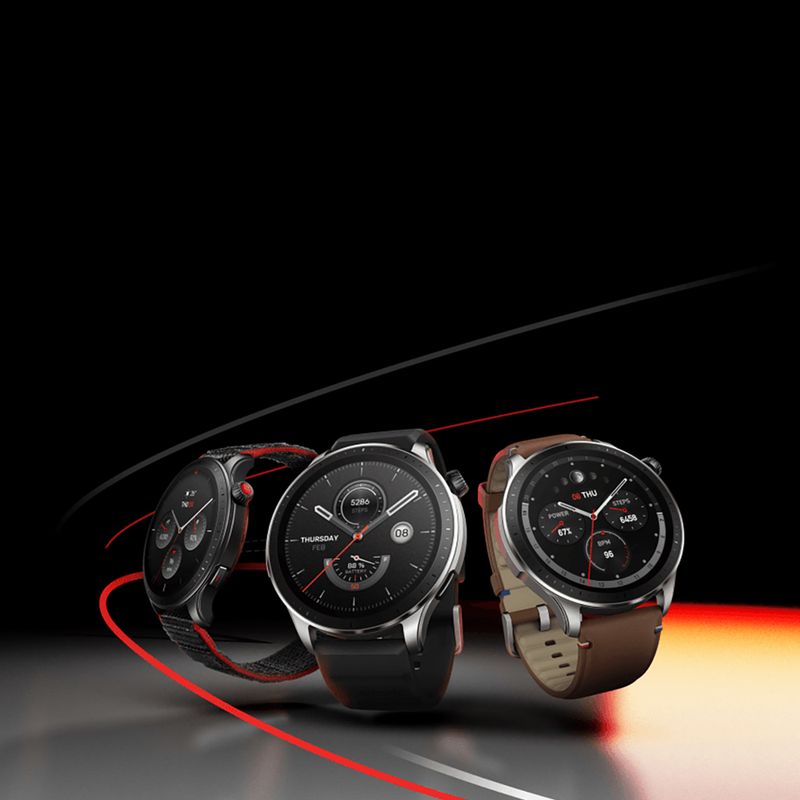 Hodinky Amazfit GTR 4 Superspeed + stupnice černá/stříbrná W2166EU1N 12