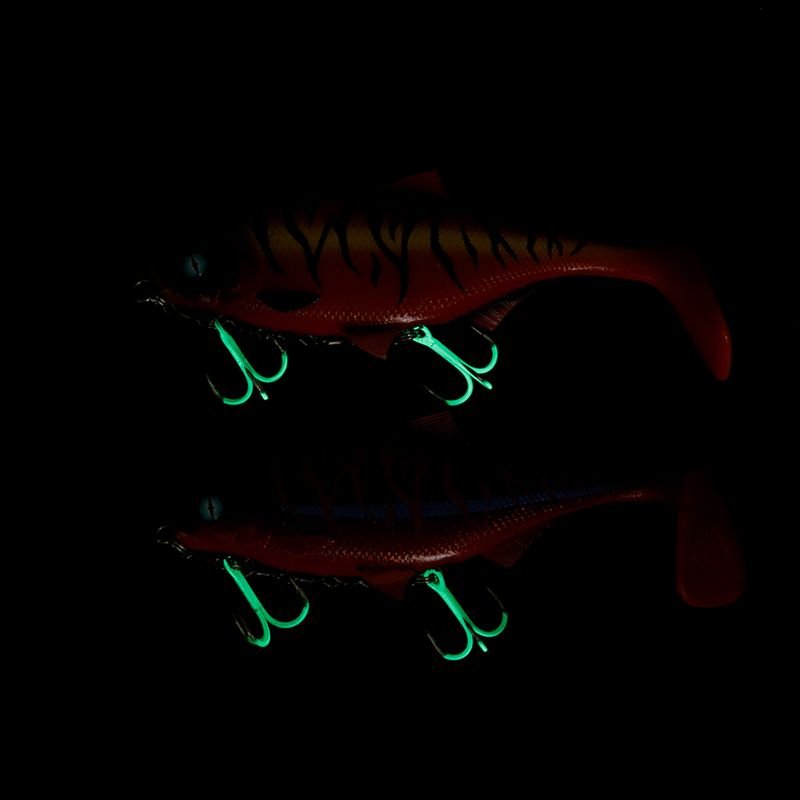 Uvolnění nástrahy Mikado Jaws Double Evo Stinger Fluo XL 2