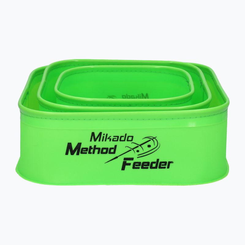 Mikado Eva Method Feeder 007 3 ks zelená UWI-MF-007-SET
