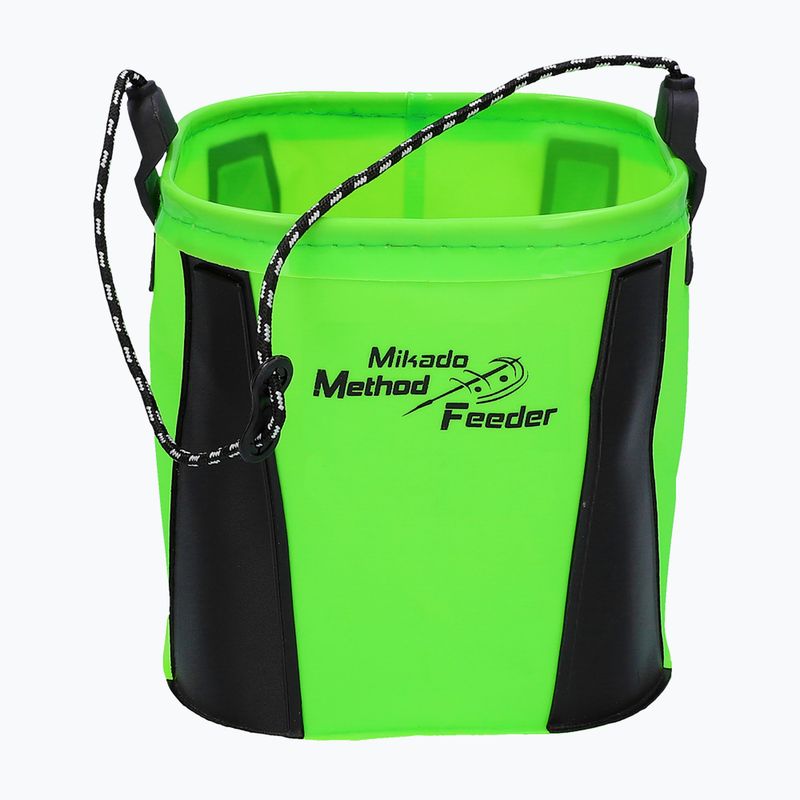 Rybářské vědro Mikado Eva Method Feeder zelené UWI-MF-001