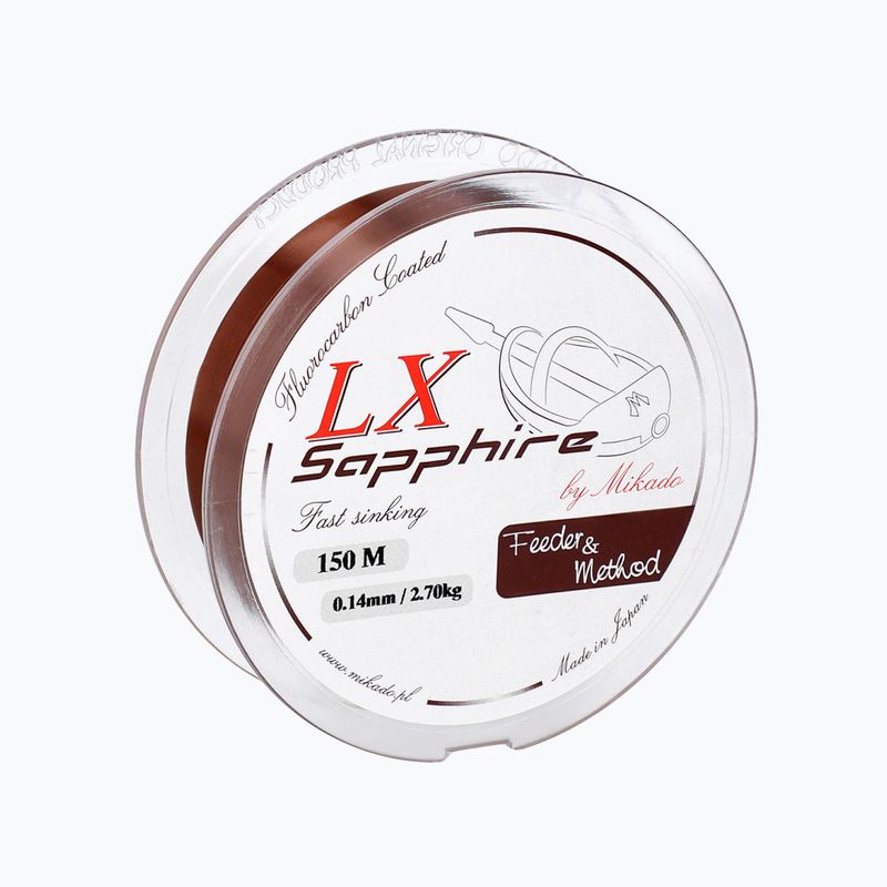 Mikado Lx Sapphire Match float line hnědá ZLXM-010 2