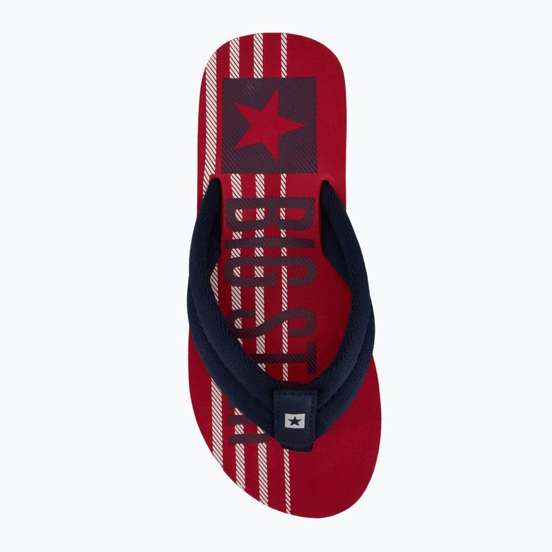 Pánské žabky BIG STAR JJ174543 red 5