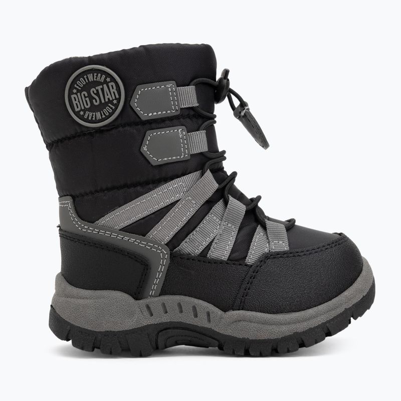 Dětské sněhule BIG STAR OO374054 black/dark grey 2