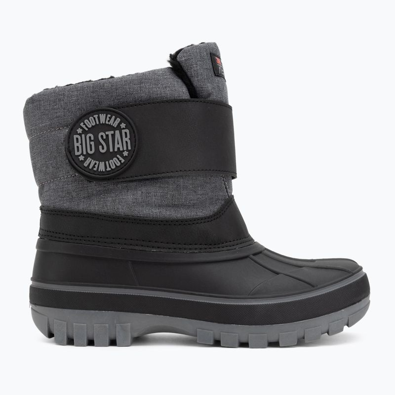 Dětské sněhule BIG STAR OO374063 grey/black 2