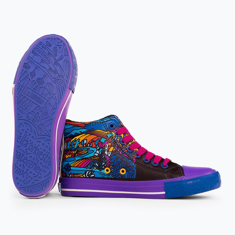 Dámské tenisky BIG STAR RR274A650 blue/purple 5