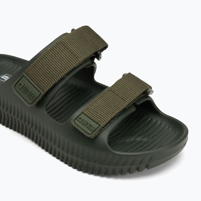 Pánské nazouváky Big Star RR174A027 green/olive 7