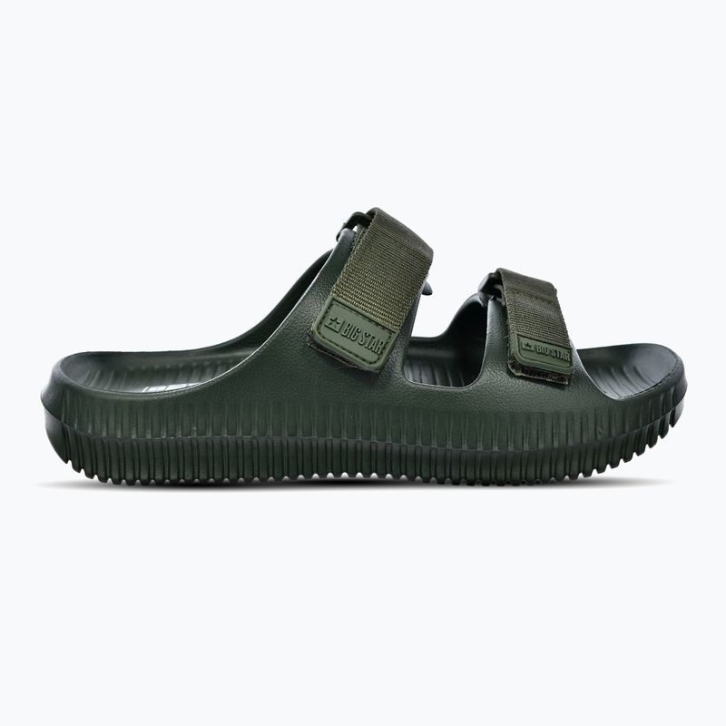 Pánské nazouváky Big Star RR174A027 green/olive