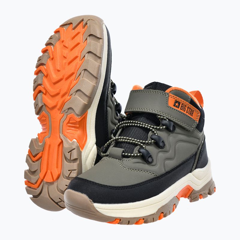 Dětské boty BIG STAR SS374010 khaki 8