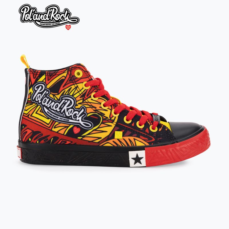 Pánské tenisky BIG STAR SS174501 black/red/yellow 8