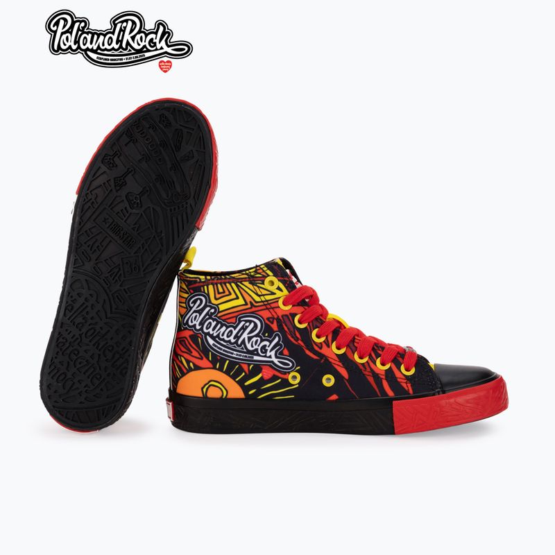 Pánské tenisky BIG STAR SS174501 black/red/yellow 12