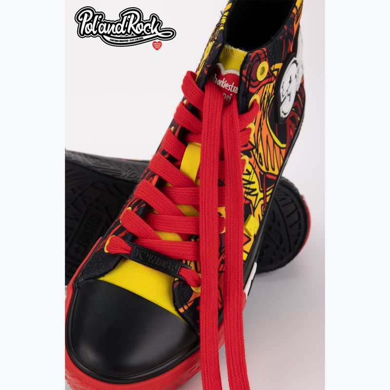 Pánské tenisky BIG STAR SS174501 black/red/yellow 17