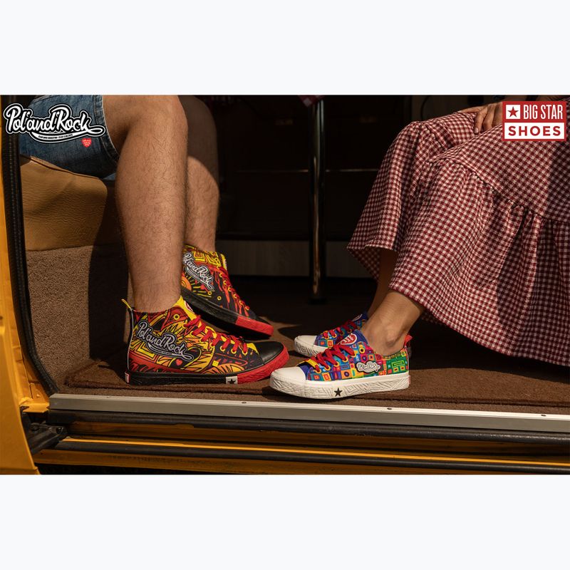 Pánské tenisky BIG STAR SS174501 black/red/yellow 20