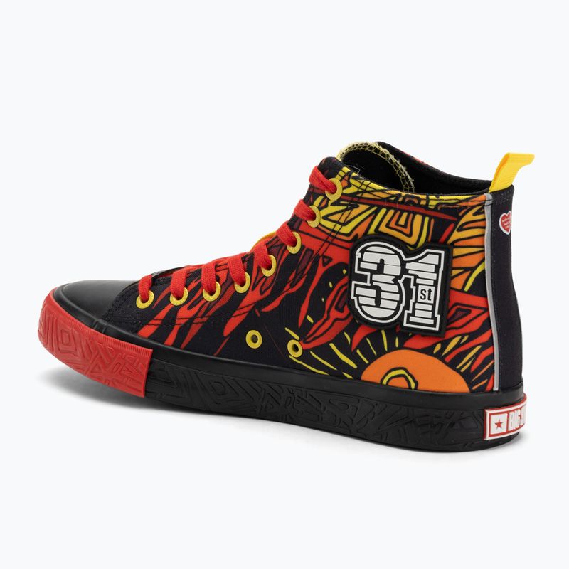 Pánské tenisky BIG STAR SS174501 black/red/yellow 3