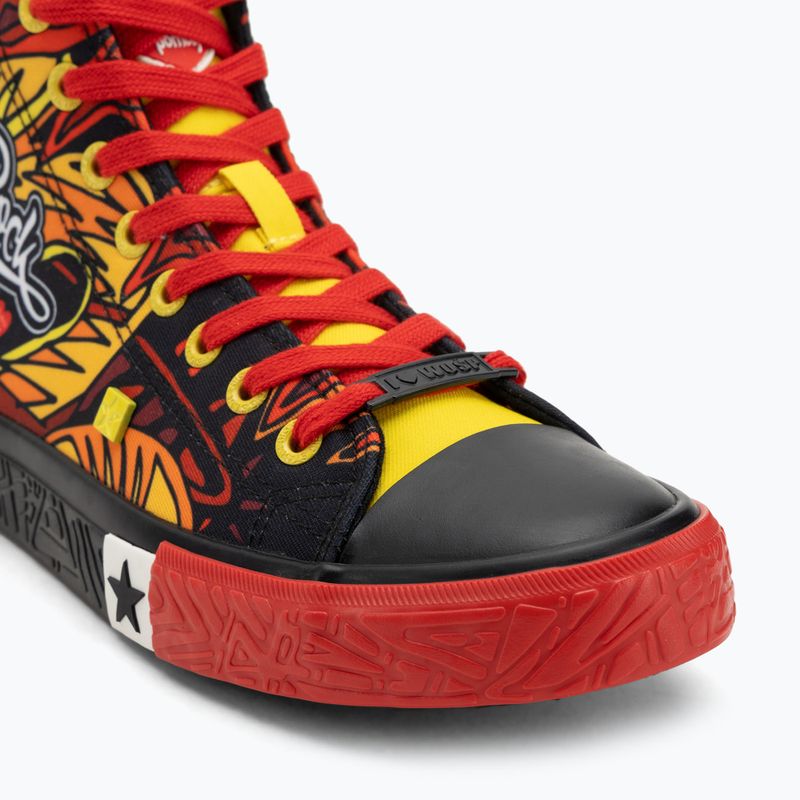 Pánské tenisky BIG STAR SS174501 black/red/yellow 7