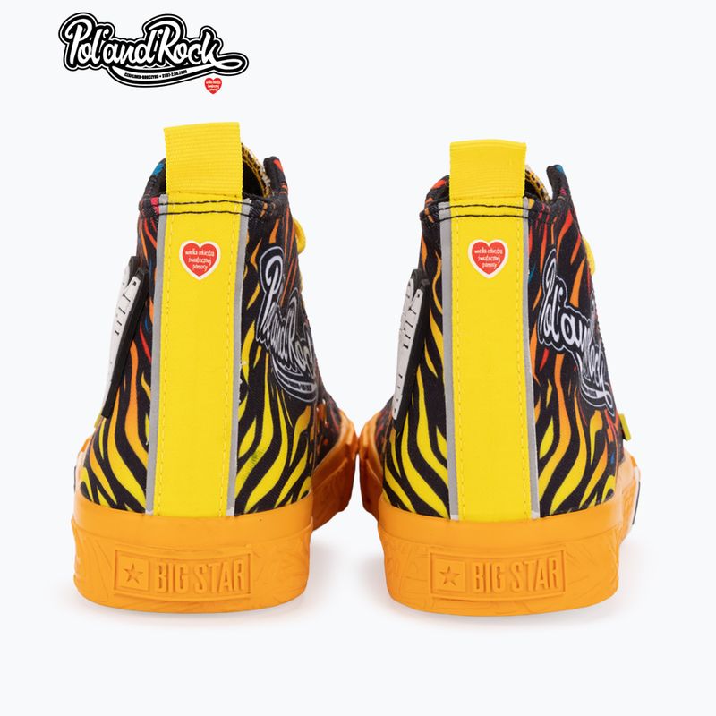 Pánské tenisky BIG STAR SS174503 yellow/red 10