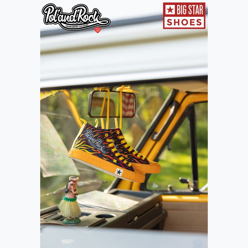 Pánské tenisky BIG STAR SS174503 yellow/red 18