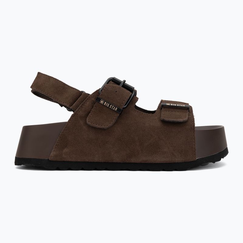 Dámské sandály BIG STAR TT274236 dark brown 2