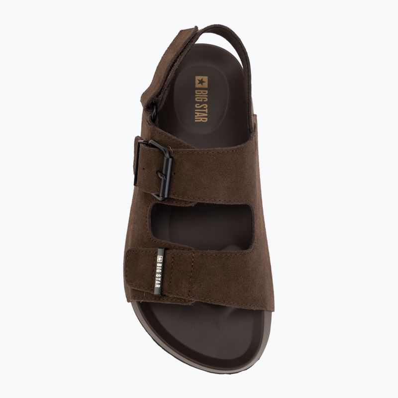 Dámské sandály BIG STAR TT274236 dark brown 5