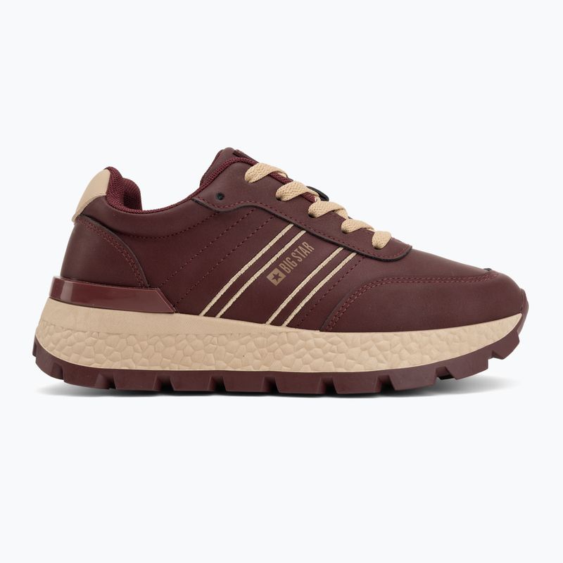 Dámské boty BIG STAR UU274041 burgundy 2
